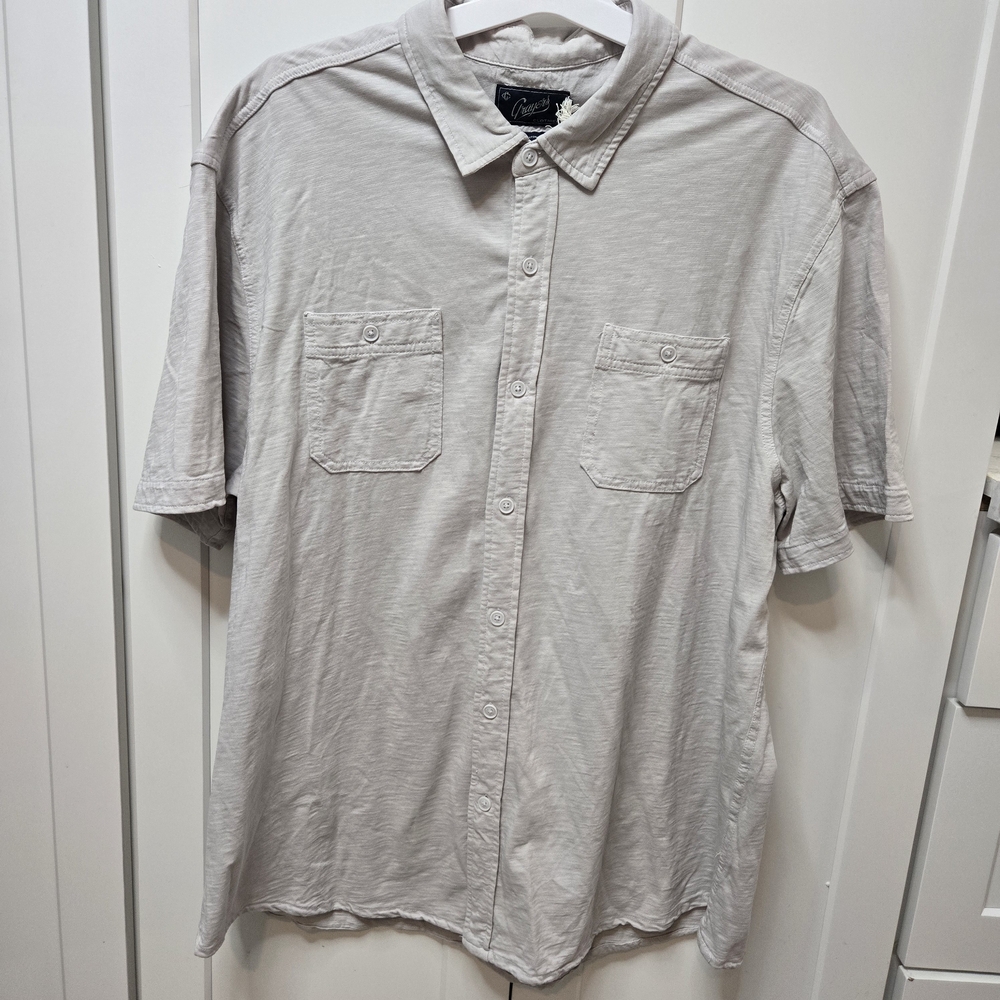 Grayers Light Gray Dress Shirt Xxl Big‎ And Tall - Picture 2 of 12
